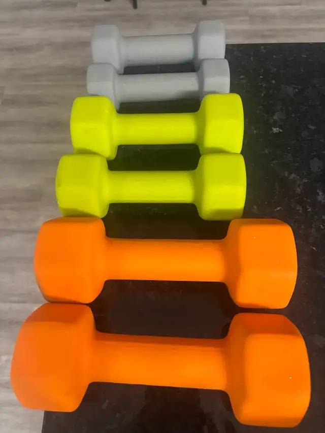 3,5,8 lb weights for sale $15 for set - Photo 5