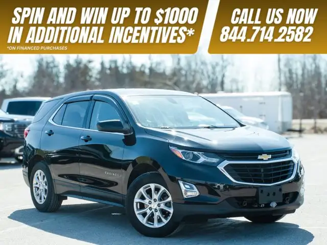 2019 Chevrolet Equinox LT- Apple CarPlay & Android Auto