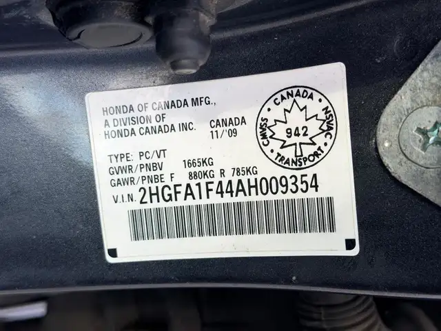 2010 Honda Civic DX-G 218KM CERTIFIED-WARRANTY - Photo 24
