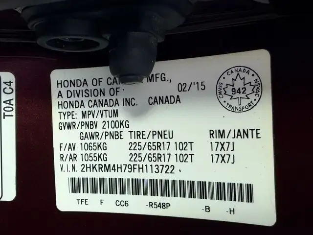 2015 Honda CR-V EXL AWD (All Wheel Drive) 177KM CERTIFIED-WARRAN - Photo 30