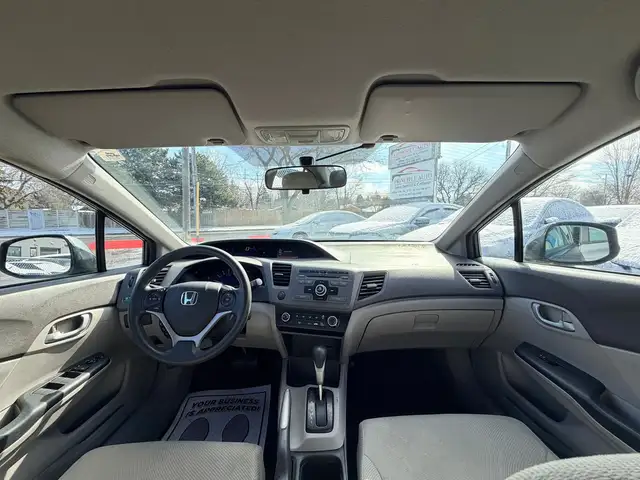 2012 Honda Civic LX 143KM CERTIFIED-WARRANTY - Photo 16