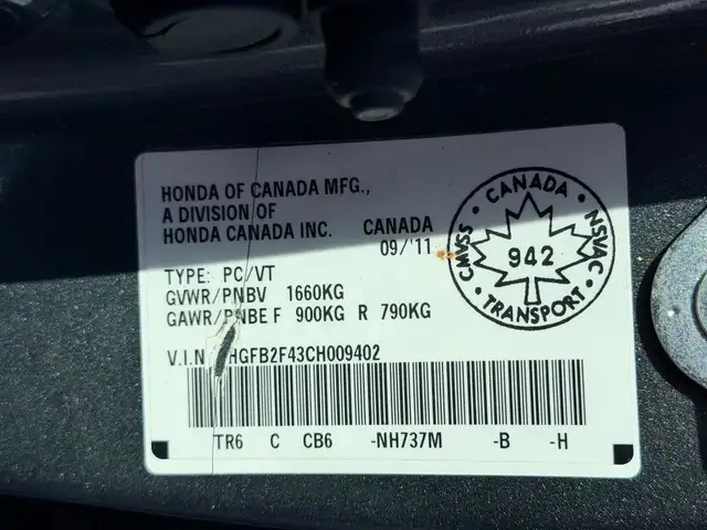 2012 Honda Civic LX 143KM CERTIFIED-WARRANTY - Photo 25