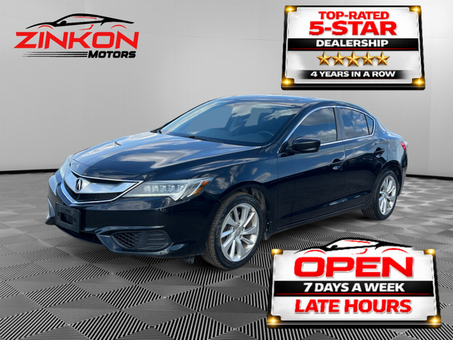 2017 Acura ILX PREMIUM | CLEAN CARFAX | LEATHER | SUNROOF | PUSH