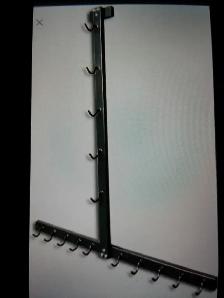 Wall-mount Cable Machine Accessories Rack $40 or trade