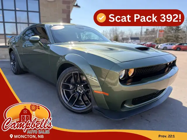 2019 Dodge Challenger Scat Pack 392 Sunroof! Remote Starter!