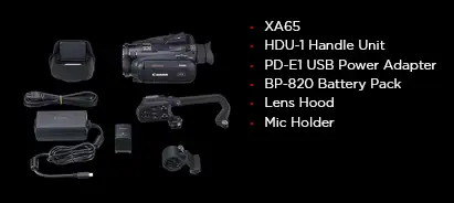 CANON XA65 PROFESSIONAL CAMCORDER - Photo 6