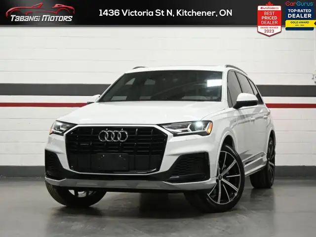 2022 Audi Q7 S-Line Black Optics No Accident Panoramic Roof Navi