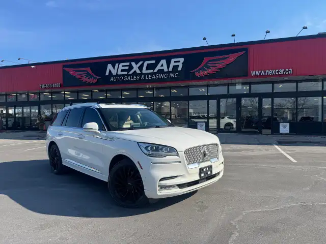 2022 Lincoln Aviator Reserve 4WD 6 PASS LEATHER PAN/ROOF NAV B/S