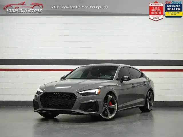 2022 Audi A5 Sportback Progressiv S-Line Sport No Accident Black - Photo 5