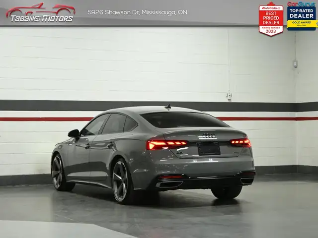 2022 Audi A5 Sportback Progressiv S-Line Sport No Accident Black - Photo 6