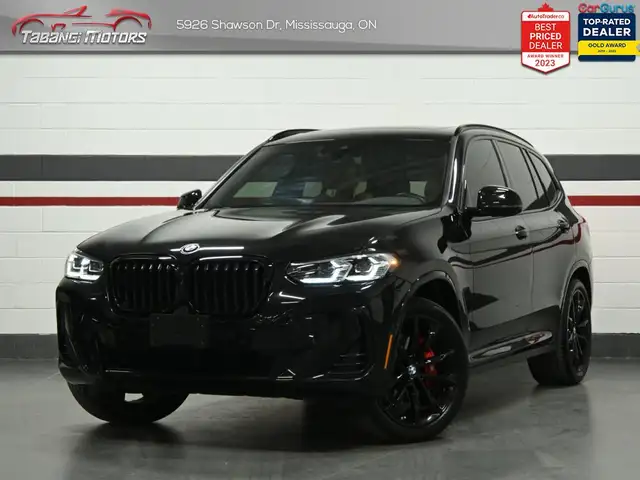 2022 BMW X3 xDrive30i ///M Shadow No Accident 360CAM Panoramic R