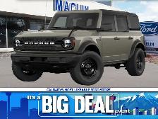 2026 Ford Bronco BIG BEND | BLACK APPEARANCE PACKAGE |