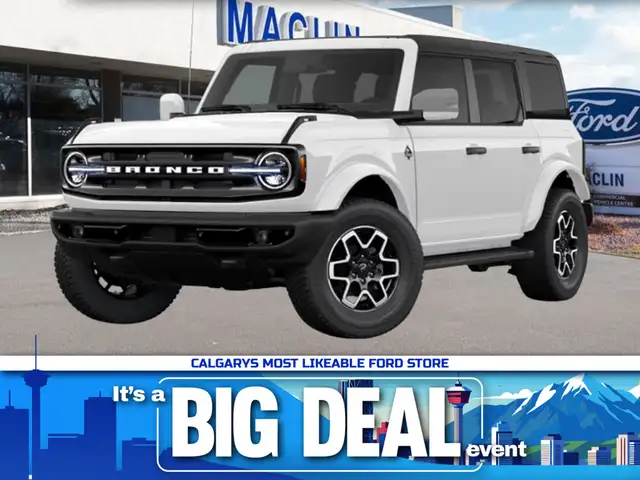 2026 Ford Bronco OUTER BANKS | HIGH/LUX PACKAGE | 360 CAMERA