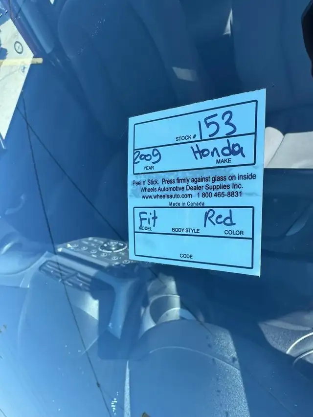 2009 Honda Fit DX, MANUAL, ONLY 45KMS, 1 OWNER, NO ACCIDENTS,CER - Photo 16