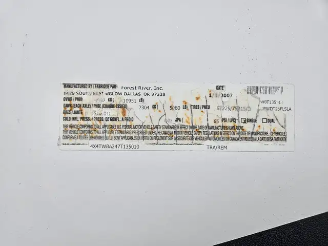 2007 Forrest River T25 25 Ft T/A Travel Trailer Wildwood - Photo 27