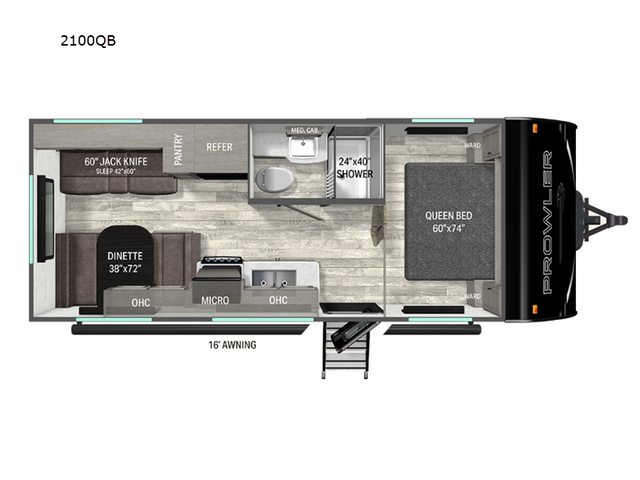 2026 Heartland Prowler 2100QB - Photo 2