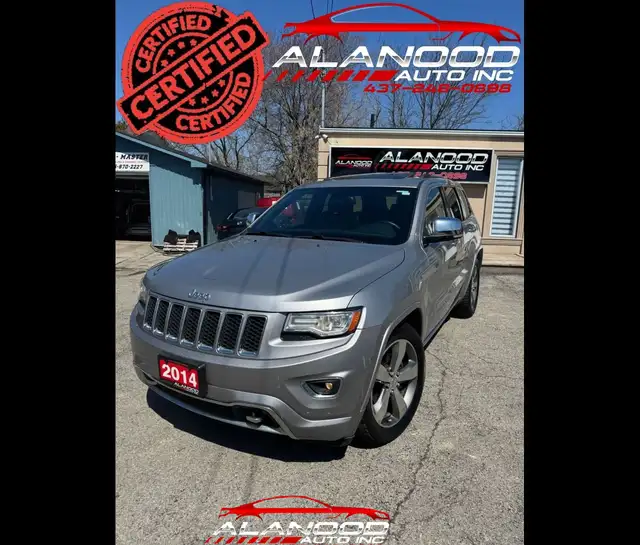 2014 Jeep Grand Cherokee Overland 4dr 4x4 (Certified)