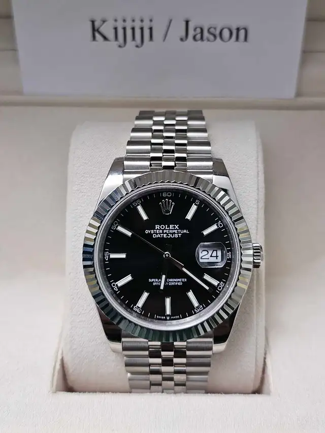 Rolex Datejust Black - Photo 3