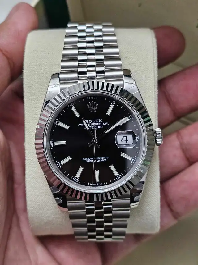 Rolex Datejust Black - Photo 4