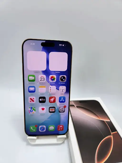 iPhone 16ProMax Gold 94%Bh Apple Care October 5 2026 - Photo 2