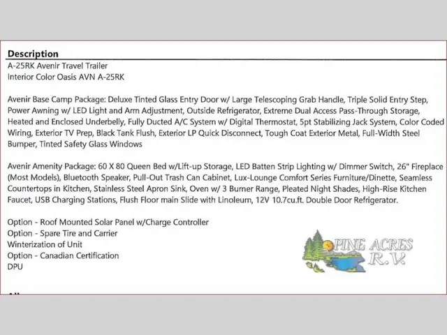 2025 Cruiser Avenir A-25RK Rear Kitchen Couples - Photo 57