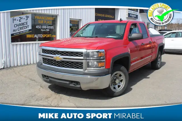 2015 Chevrolet Silverado 1500 Camion de travail cabine double 14
