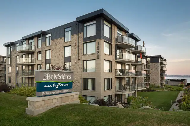 Les Belvédères sur le Fleuve Beauport Apartments - 2 Bedroom ava