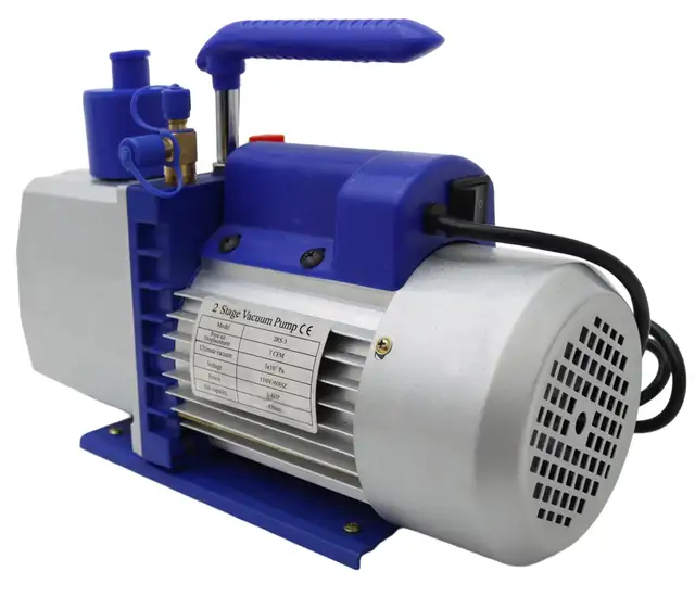 7 CFM 110V 60Hz 2-Stage Rotary Vane Vacuum Pump 3/4HP 160800