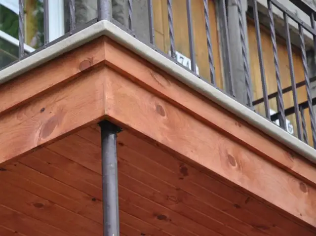 Balcon fiber rampe escalier soudure bois - Photo 5