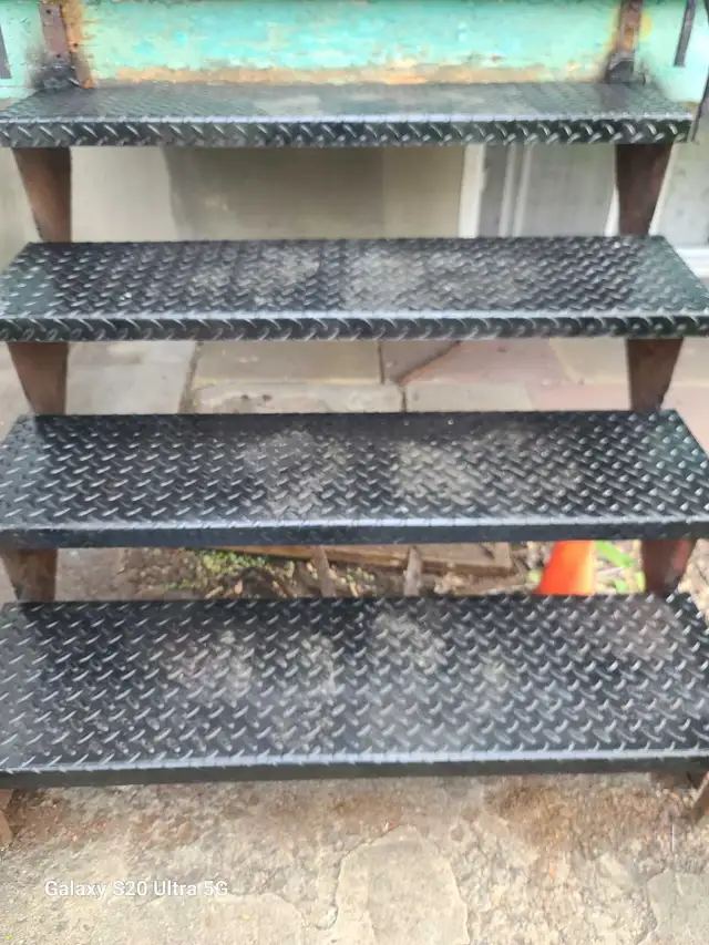 Balcon fiber rampe escalier soudure bois - Photo 6