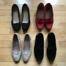 Souliers, grandeur 38/39 (8/9) (4 items)