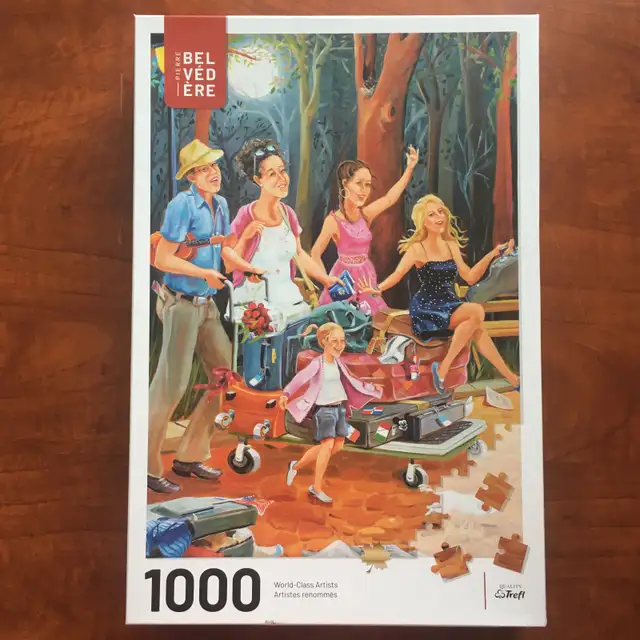 Casse-têtes / Puzzles (10 CT), 1000 pièces (No 1A) - Photo 2
