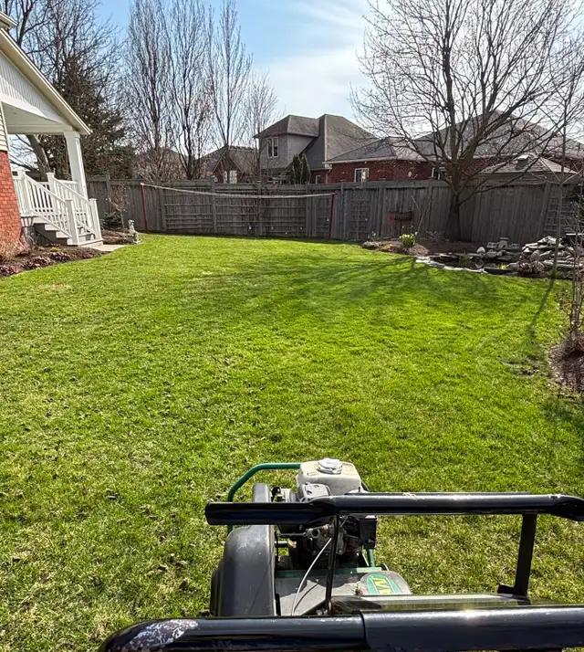 core aeration - Photo 3