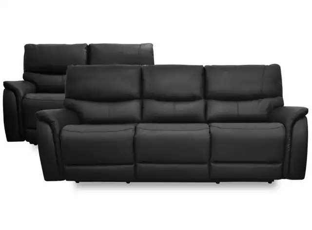 Bentley Black Power Reclining Sofa