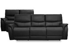 Bentley Black Power Reclining Sofa