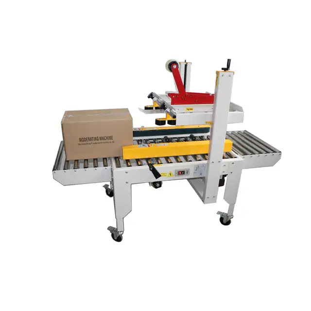 110V Full Automatic Double-Flap Case Sealer Tape Sealer 056339