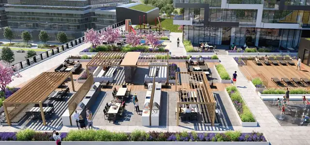 Furnished LUXURY Room in NEW condo M city, gym near Square One - Photo 7