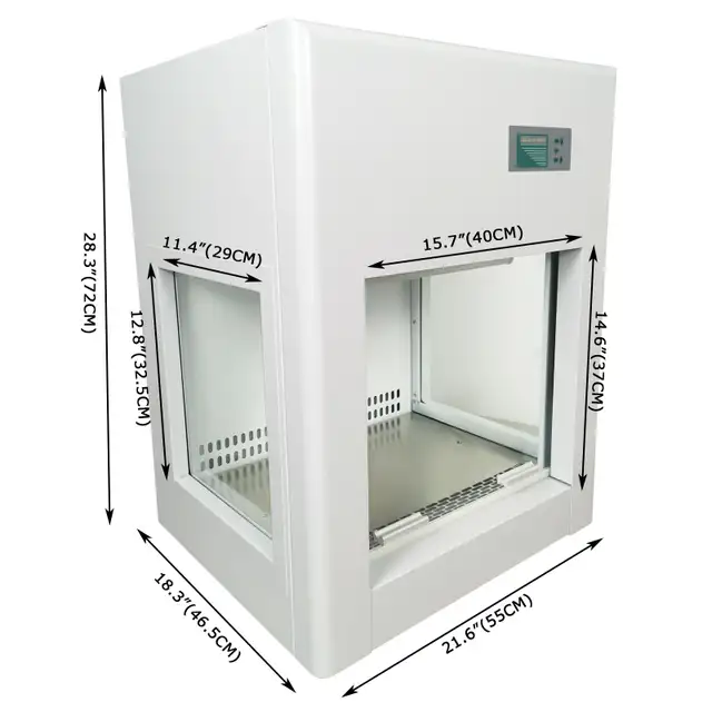 Lab LED Cleaning Table Mini Laminar Flow Cabinet 056903 - Photo 3