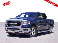 2019 Ram 1500 Big Horn Crew Cab, Towing Package, Remote starter.