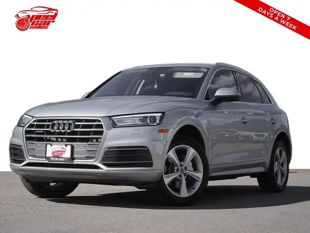 2018 Audi Q5 2.0T Progressiv, Leather Seats, Apple Carplay, Pano