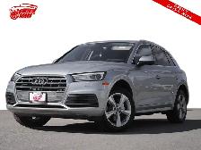 2018 Audi Q5 2.0T Progressiv, Leather Seats, Apple Carplay, Pano