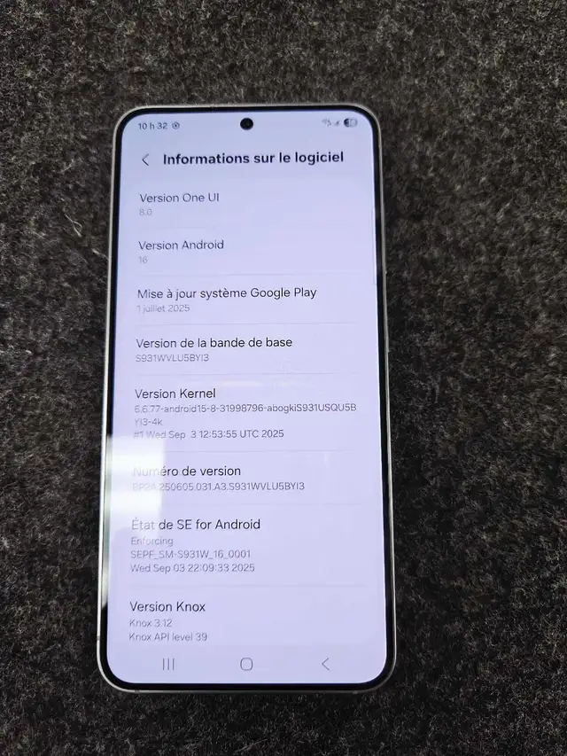 Samsung Galaxy S25 neuve - Photo 3