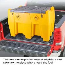 116 Gallon Diesel Fuel Tank – Portable - Photo 2