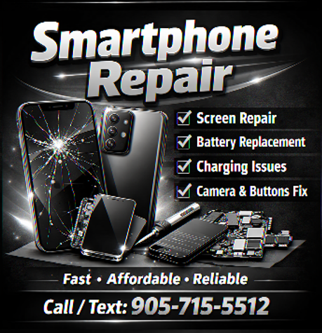 iPhone screen , Samsung screen Repair  - On the spot service-