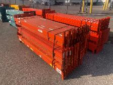 USED Redi rack Beams 8' long x 4" Pallet Racking rack beams