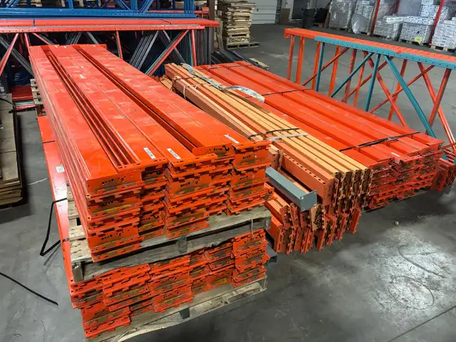 USED Redi rack Beams 12' x 5' for Pallet Racking warehouse rack