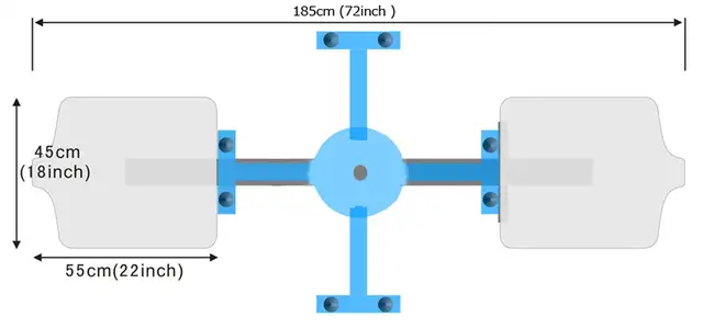 4 Color 2 Station Screen  Printing Press Printer  006523 - Photo 4