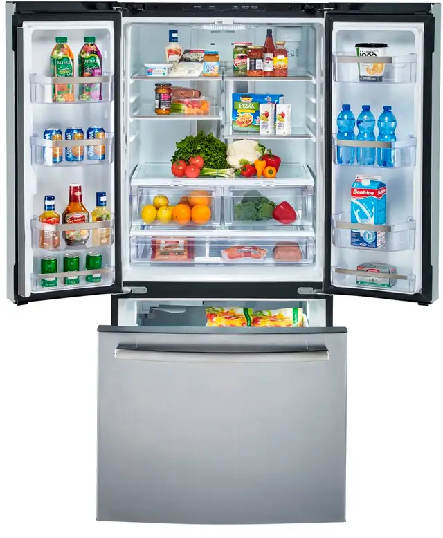 GE Profile Refrigerator PNE21NYRKFS 30' French Door with Water D - Photo 4