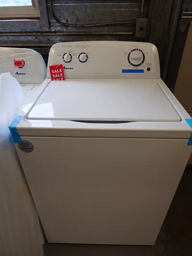 Amana '27' White Top Load Washer on Sale‼️