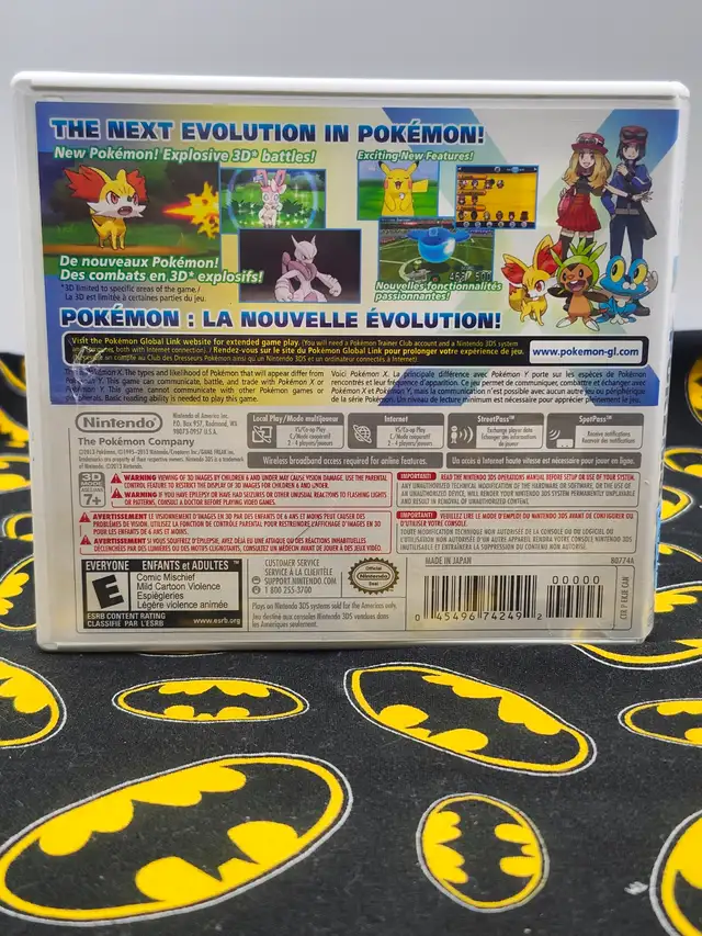 Pokemon X - 3DS - In Case (#2706) - Photo 5